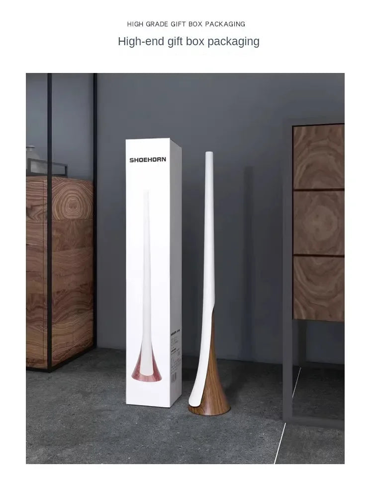 Chausse-Pied Extra-Long en Bois Naturel