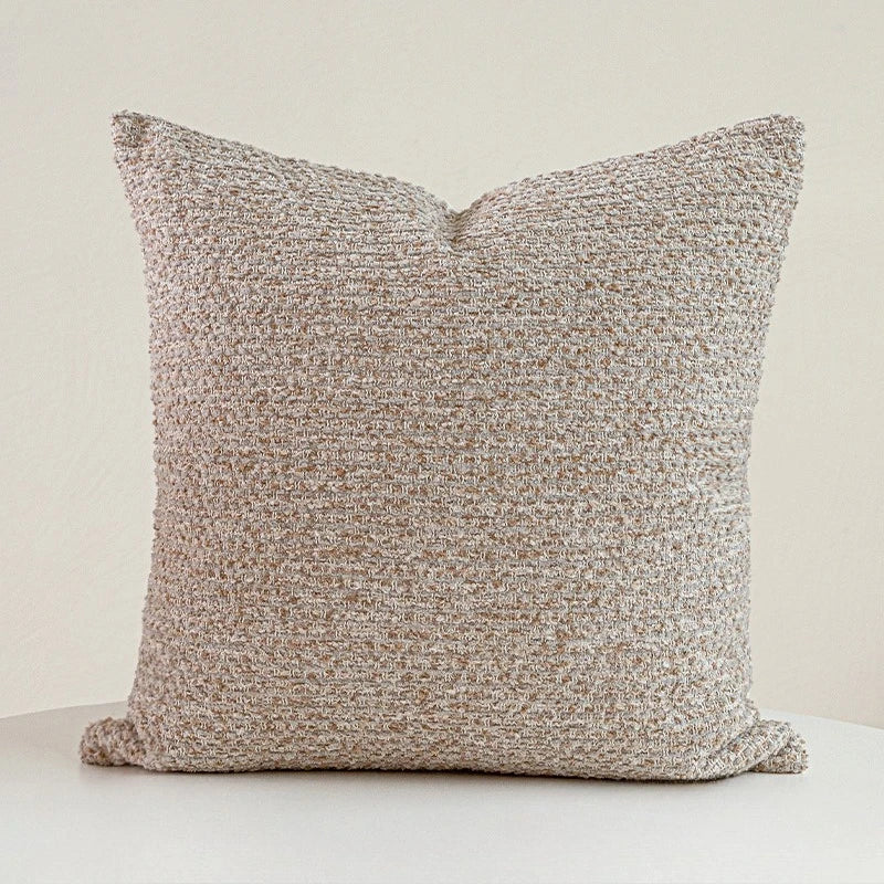 Housse de Coussin Filet Noué Café Style Sac à Mailles
