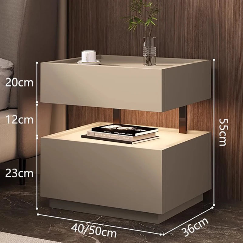 Premium Bedside Table – Classic Storage Design