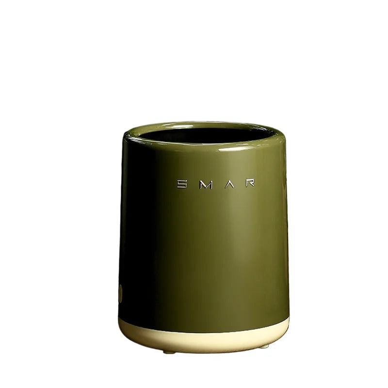 Double-Layer Trash Bin – Luxe Household Waste Basket, 12L