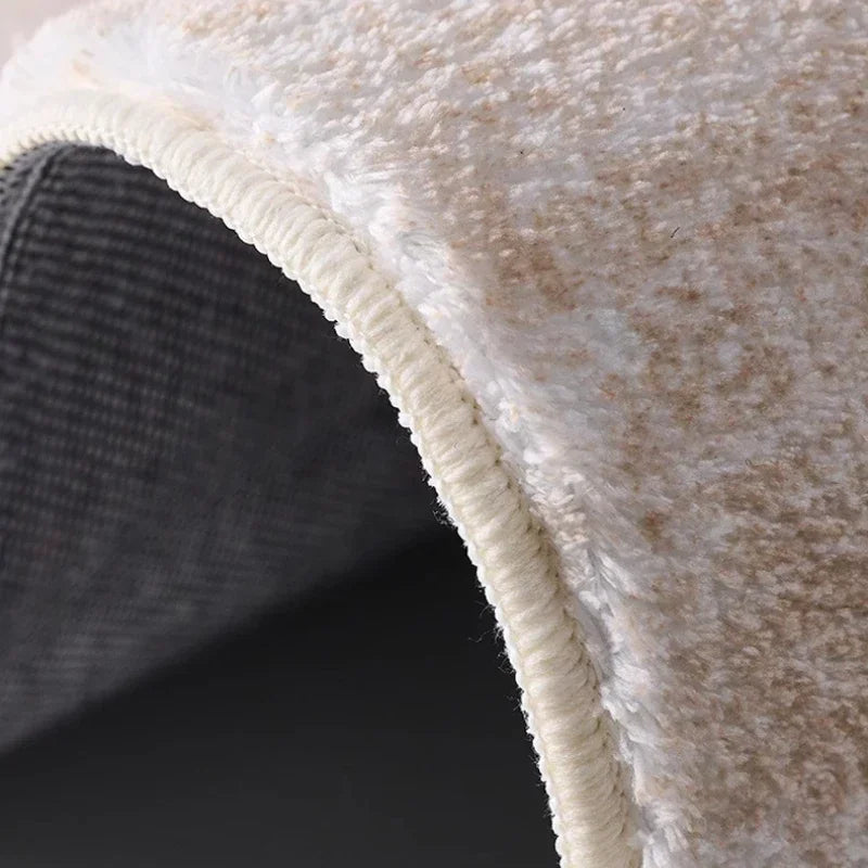Tapis Léger Luxe Grande Surface Peluche Antidérapant