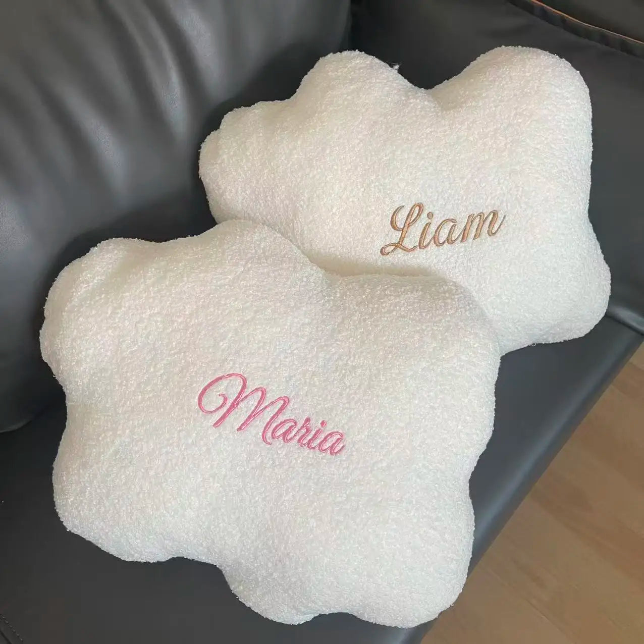 Coussin Bébé Nuage Personnalisable en Laine