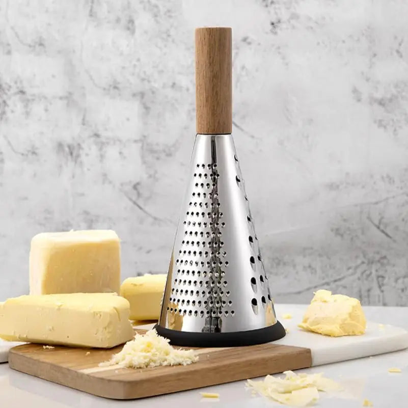 Râpe à Fromage Conique Acier Inoxydable Verticale