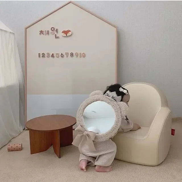 Miroir Décoratif Ourson Couronne