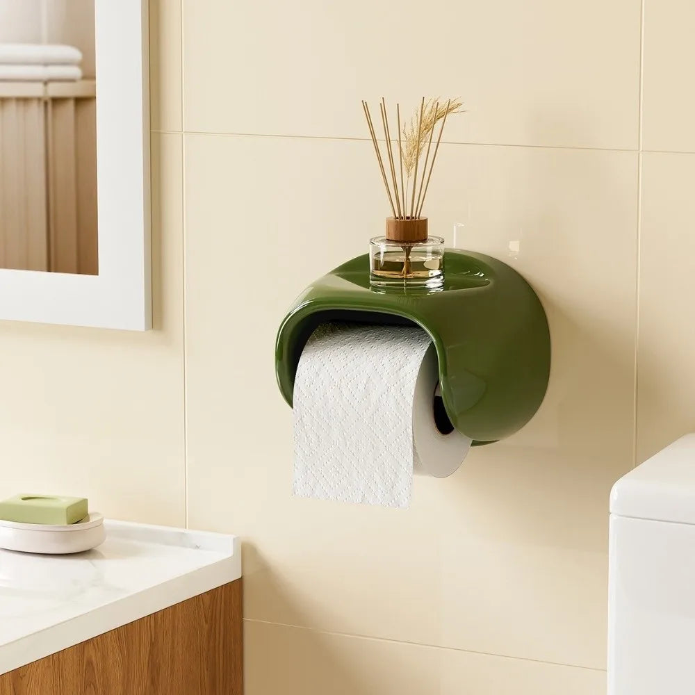 Distributeur de Papier Toilette Mural sans Perçage Étanche