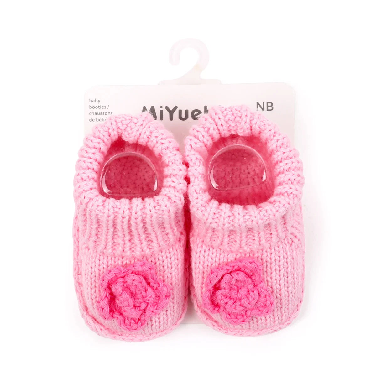 Chaussons Bébé Tricotés Motif Cartoon 0-3 Mois