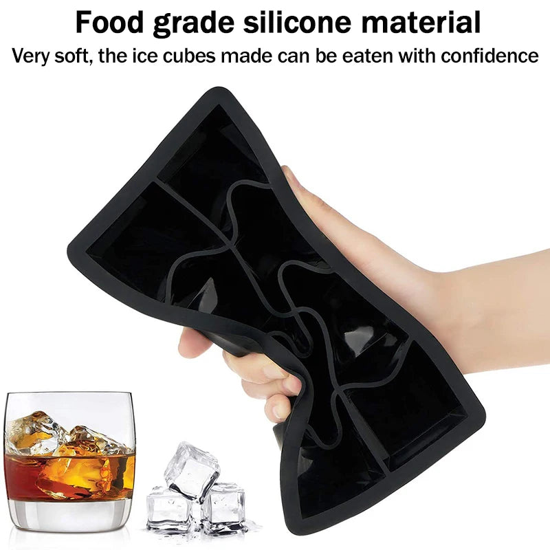 Grand Bac à Glaçons en Silicone Multi-Cavités