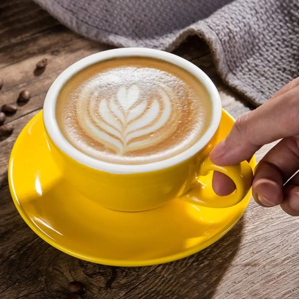 Tasse à Cappuccino Céramique avec Base 220ml