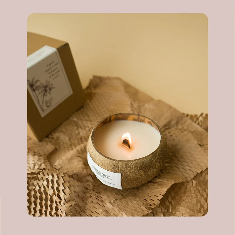 Bougie Parfumée Coquille de Coco