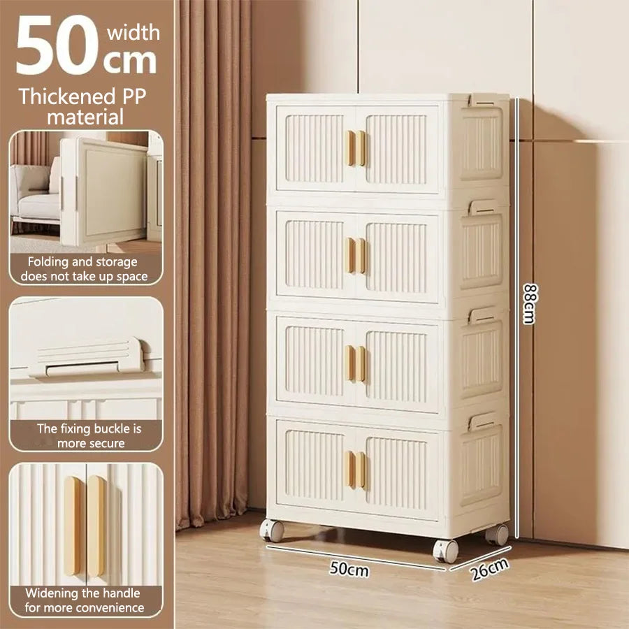 Armoire Pliable Enfant pour Vêtements et Jouets