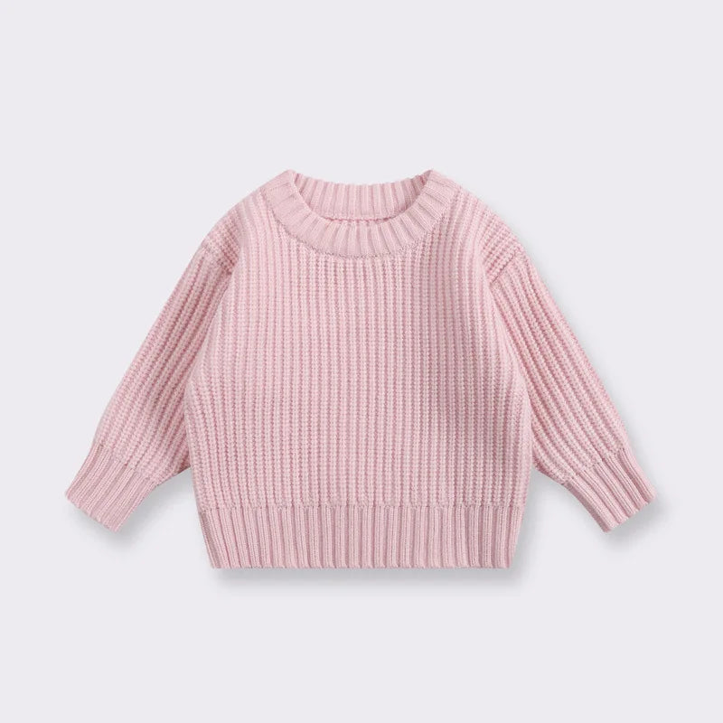 Pull Bébé Tricoté Épais Hiver