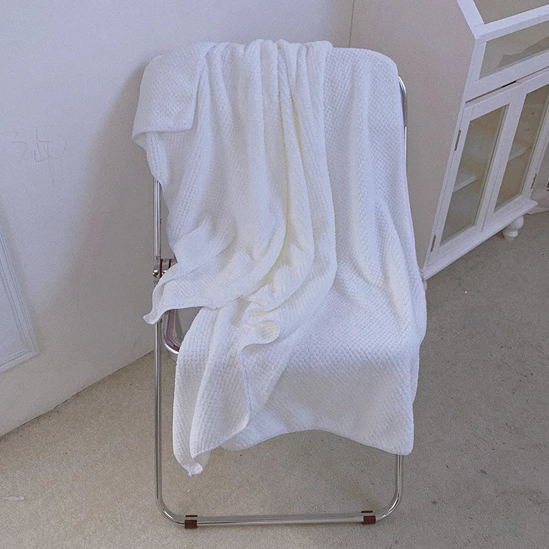 Serviette de Bain Microfibre Épaisse Grand Format 90x170cm