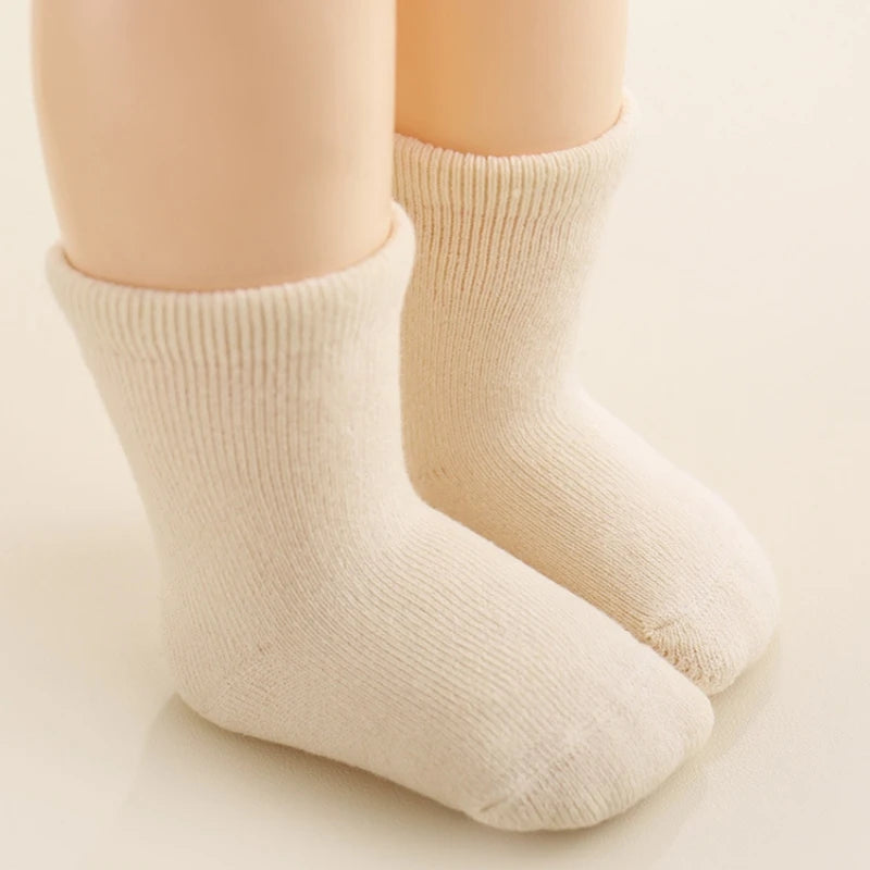 Chaussettes Bébé Éponge Épaisse Hiver