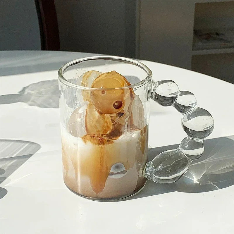 Tasse à Café Européenne Luxe Anse Style Bulle