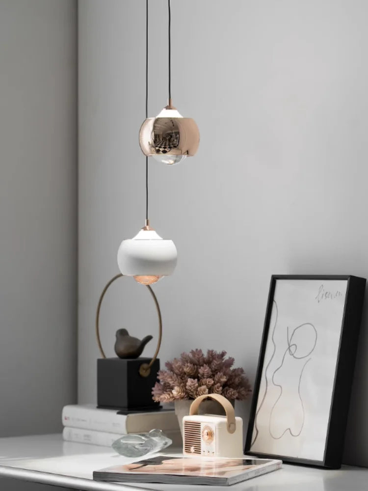 Suspension Luminaire Sphérique Style Nordique Chevet