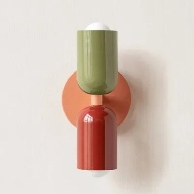 Applique Murale LED - Style Macaron Moderne