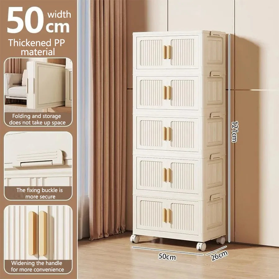 Armoire Pliable Enfant pour Vêtements et Jouets