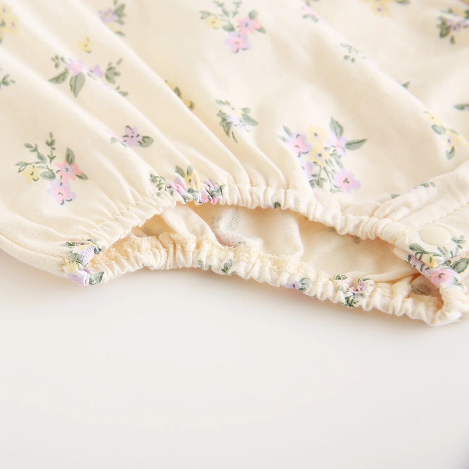 Body Bébé Fille Motif Fleurs Été
