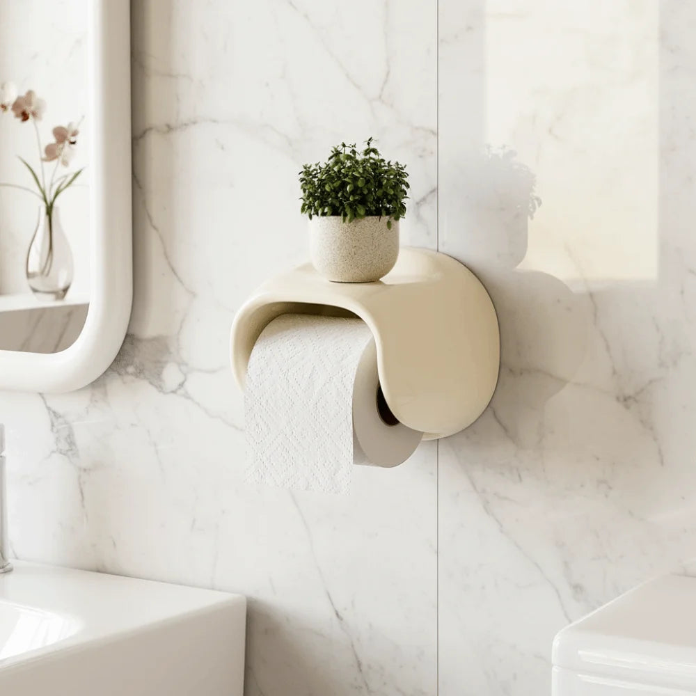 Distributeur de Papier Toilette Mural sans Perçage Étanche