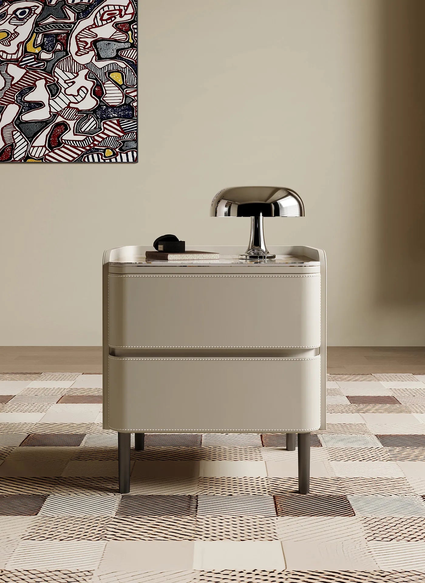 Modern Nightstand – Nordic Display Table
