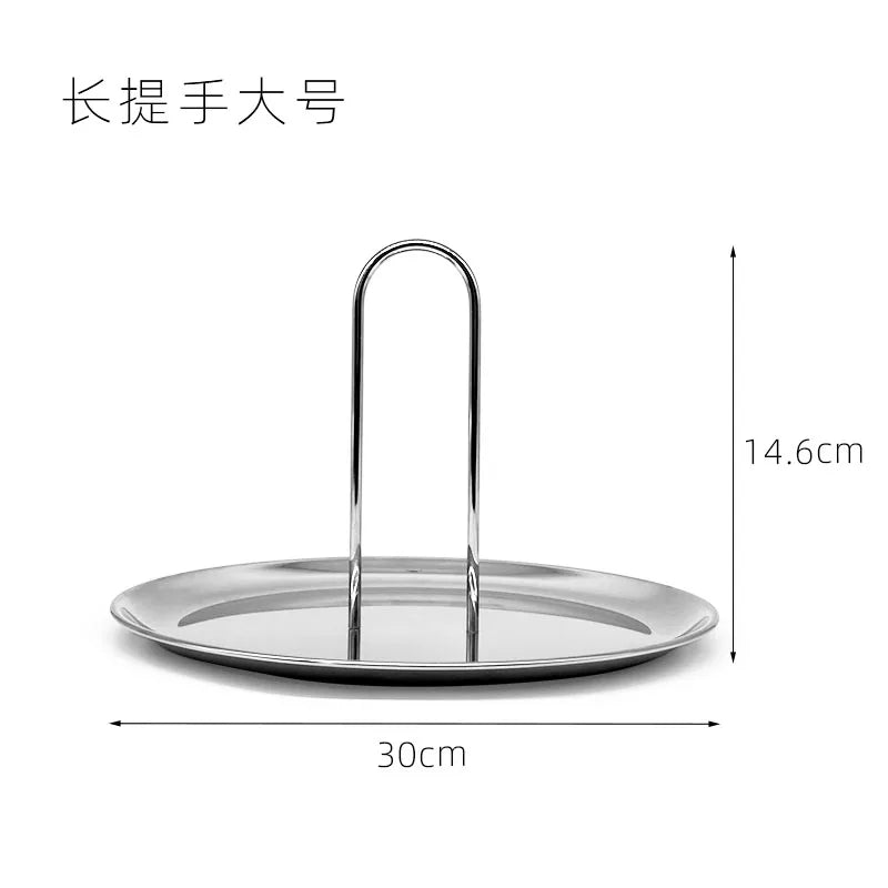 Stainless Steel Carry Tray – Decorative Storage Tray