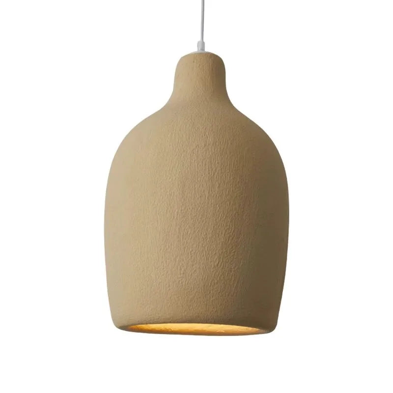 Suspension Wabi-Sabi Style Japonais - Luminaire Artisanal