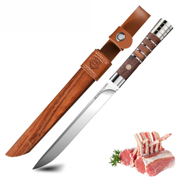 Ensemble Couteaux de Cuisine Acier M390 Ultra Tranchant
