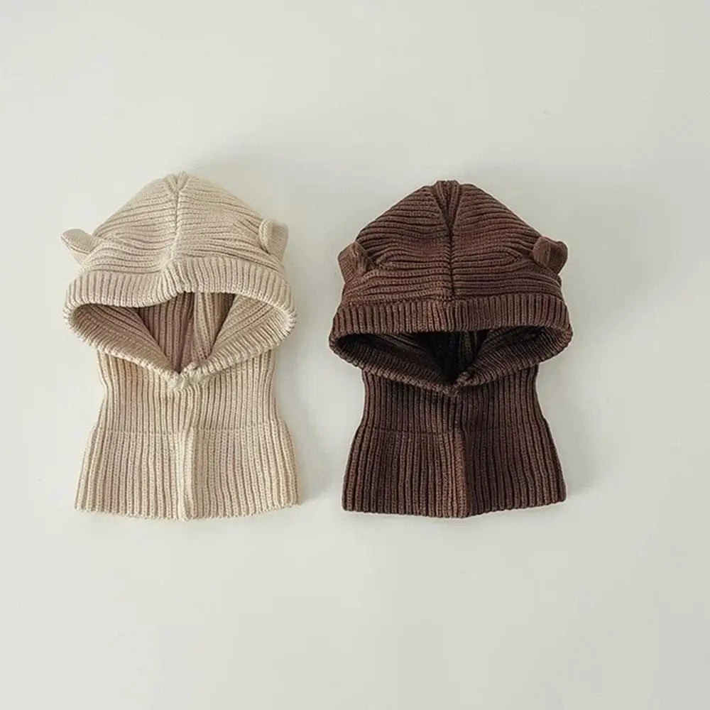 Cagoule Enfant Chaude Cache-Oreilles Hiver