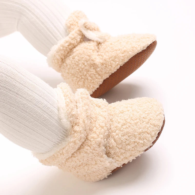 Chaussons Polaire Bébé Antidérapants