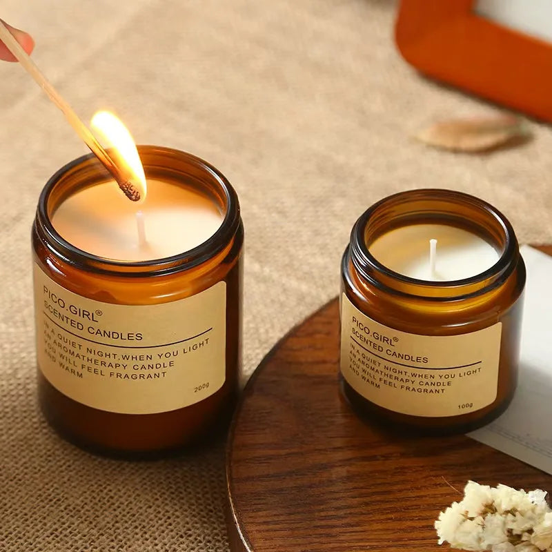 Petite Bougie Parfumée sans Fumée 100g
