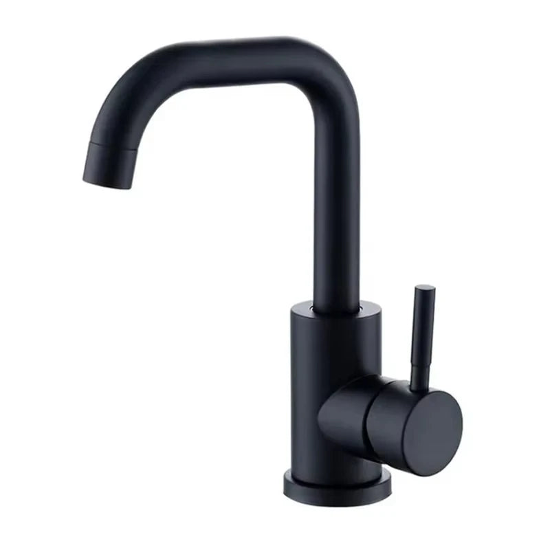 Robinet de Lavabo Rotatif 360° Acier Inoxydable