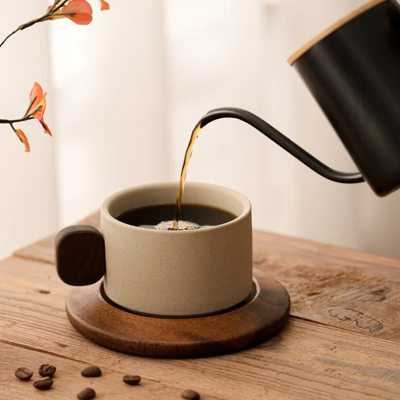 Tasse à Café en Porcelaine Style Européen 250ml