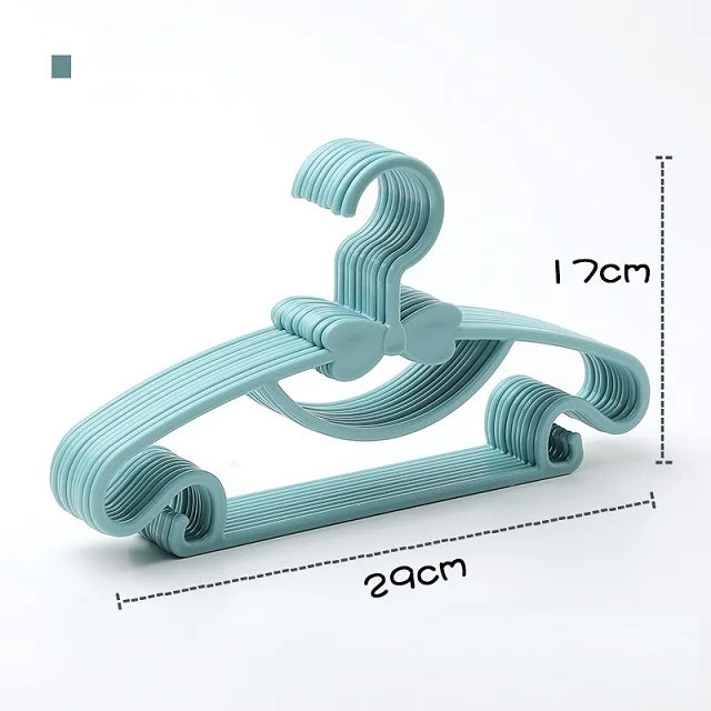 Lot de Cintres Enfant Portables Anti-Vent