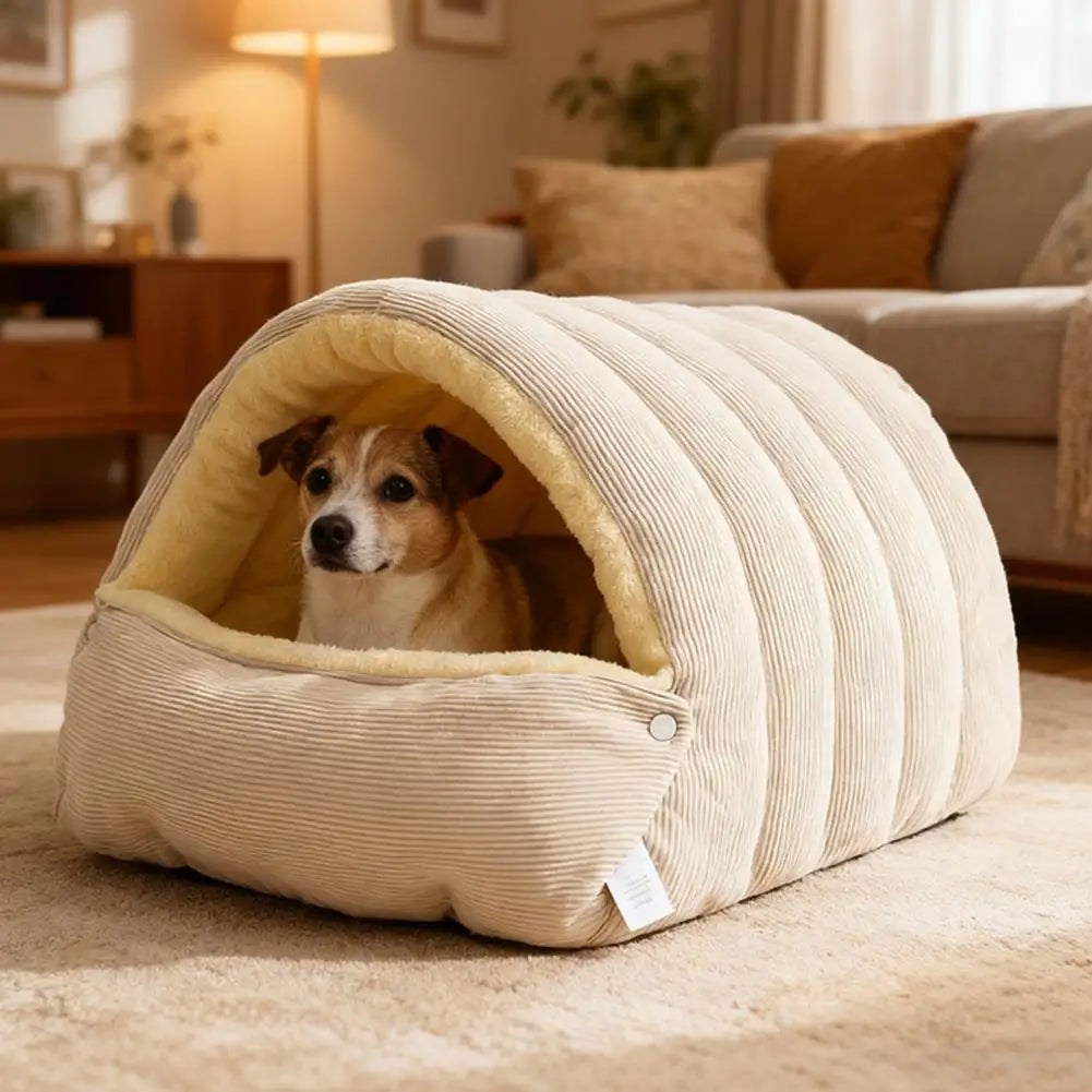 Niche Douillette pour Chat Style Grotte