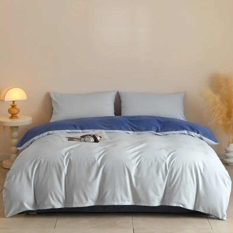 Parure de Lit en Coton Égyptien 3 Pièces