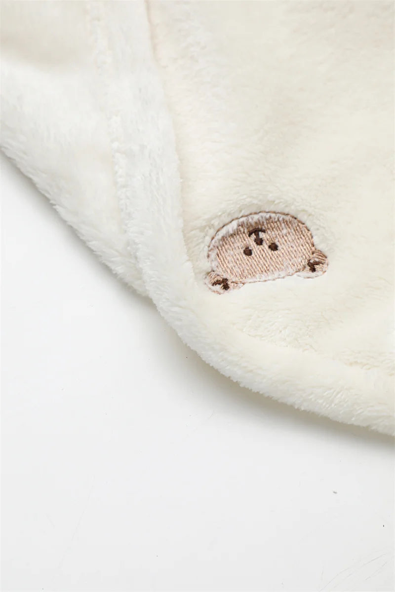 Couverture Bébé Polaire d'Hiver