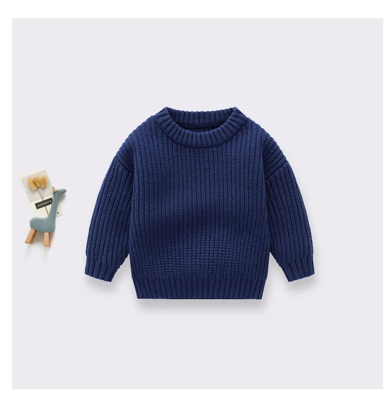 Pull Bébé Tricoté Épais Hiver