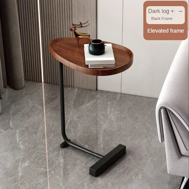 Table d'Appoint Métal Mobile - Petit Format Luxe Discret