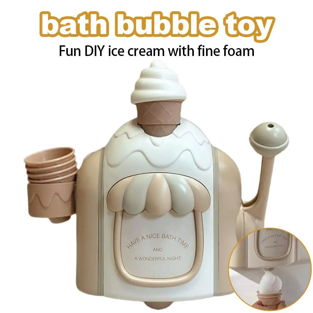 Jouet de Bain Machine à Glace en Mousse