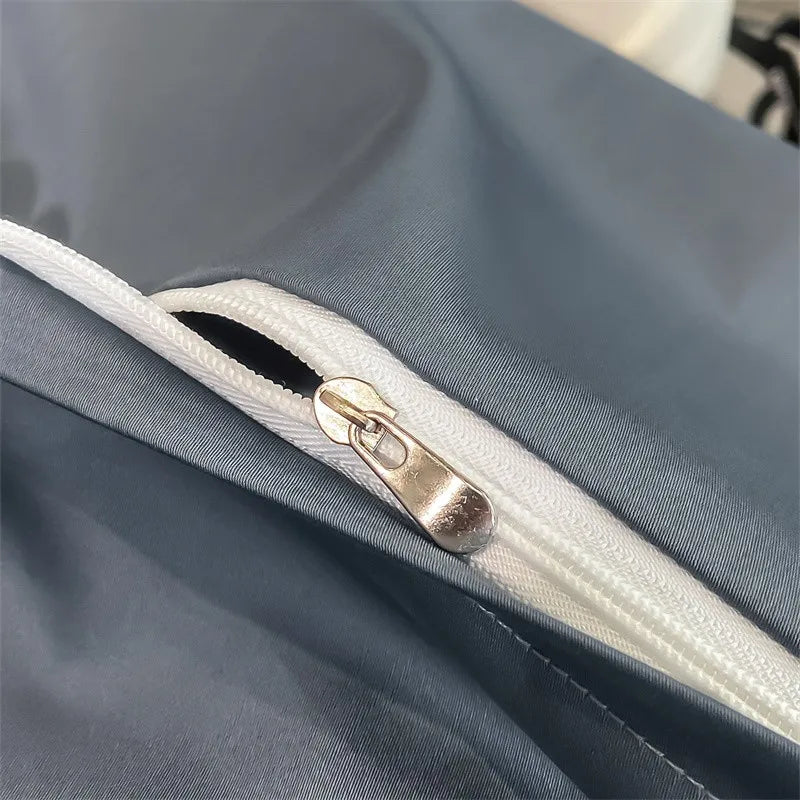 Parure de Lit Coton Égyptien 1000TC Ultra Douce 4 Pièces