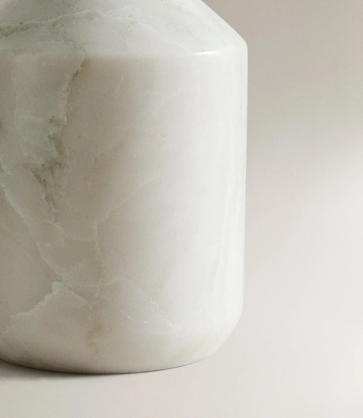 Distributeur de Savon en Marbre Naturel - Salle de Bain