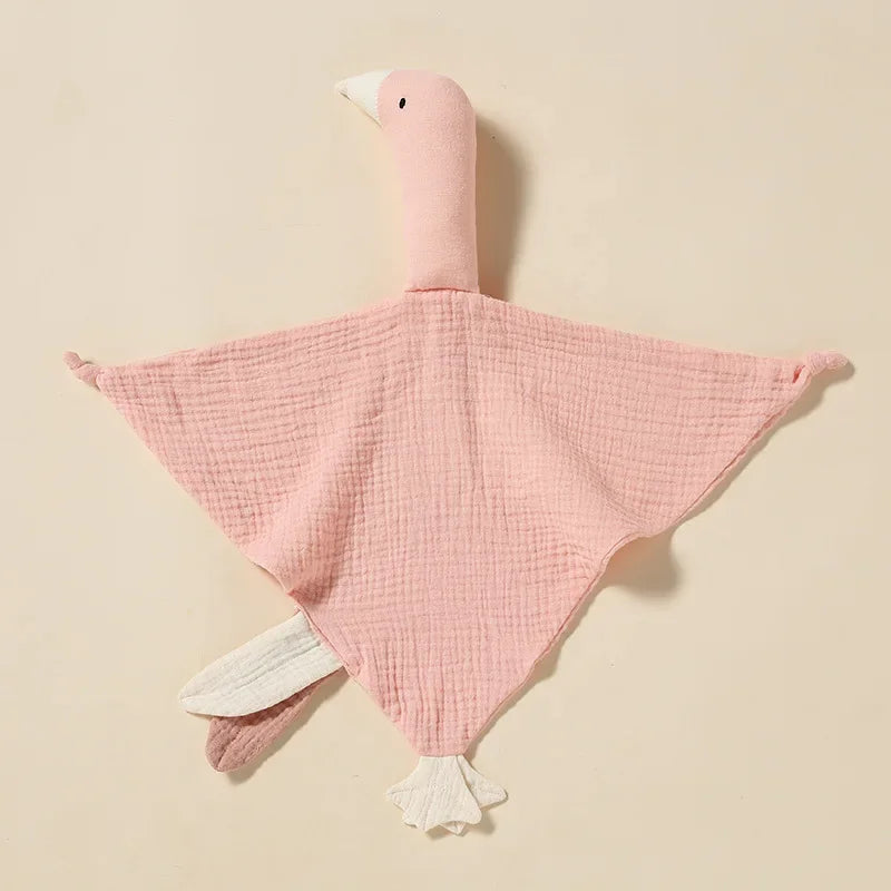 Doudou Cygne en Coton pour Bébé
