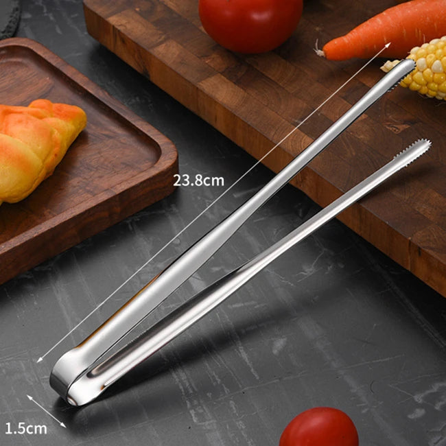 Pince de Cuisine Inox Antidérapante pour Barbecue