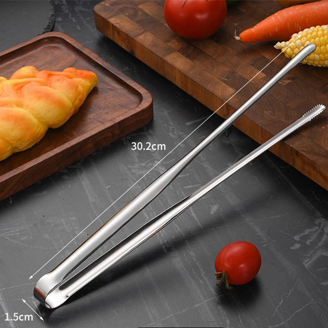 Pince de Cuisine Inox Antidérapante pour Barbecue
