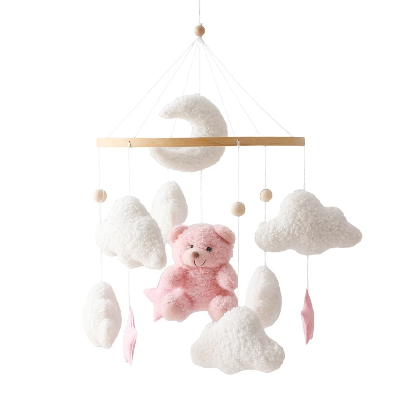 Mobile Musical en Bois pour Lit Bébé