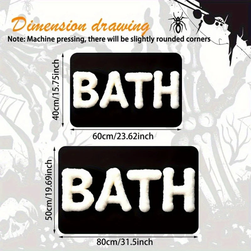 Bath Mat – Absorbent Non-Slip Design