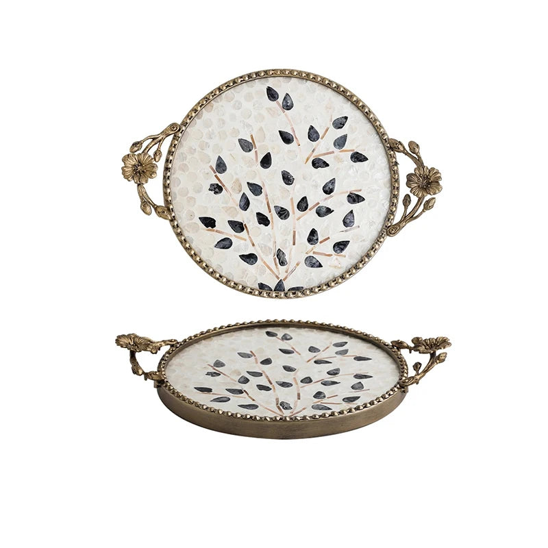 Plateau Coquillage Rangement Clés et Bijoux Minimaliste