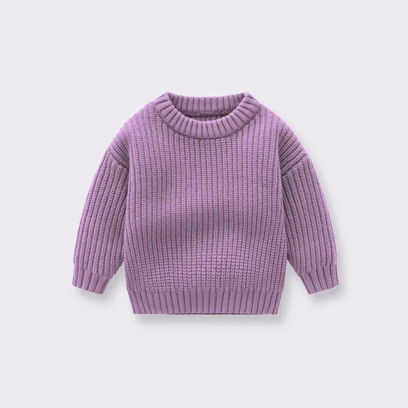 Pull Bébé Tricoté Épais Hiver