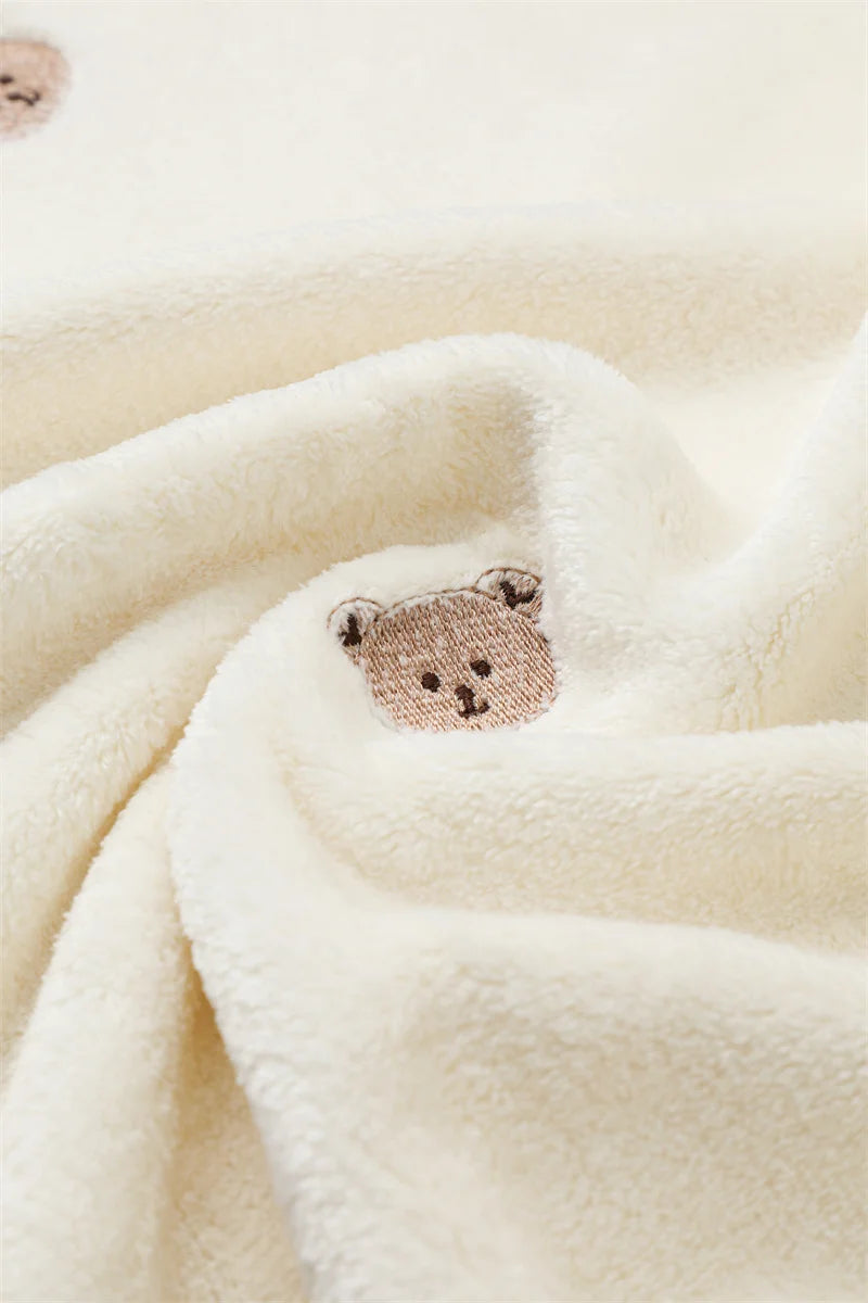 Couverture Bébé Polaire d'Hiver