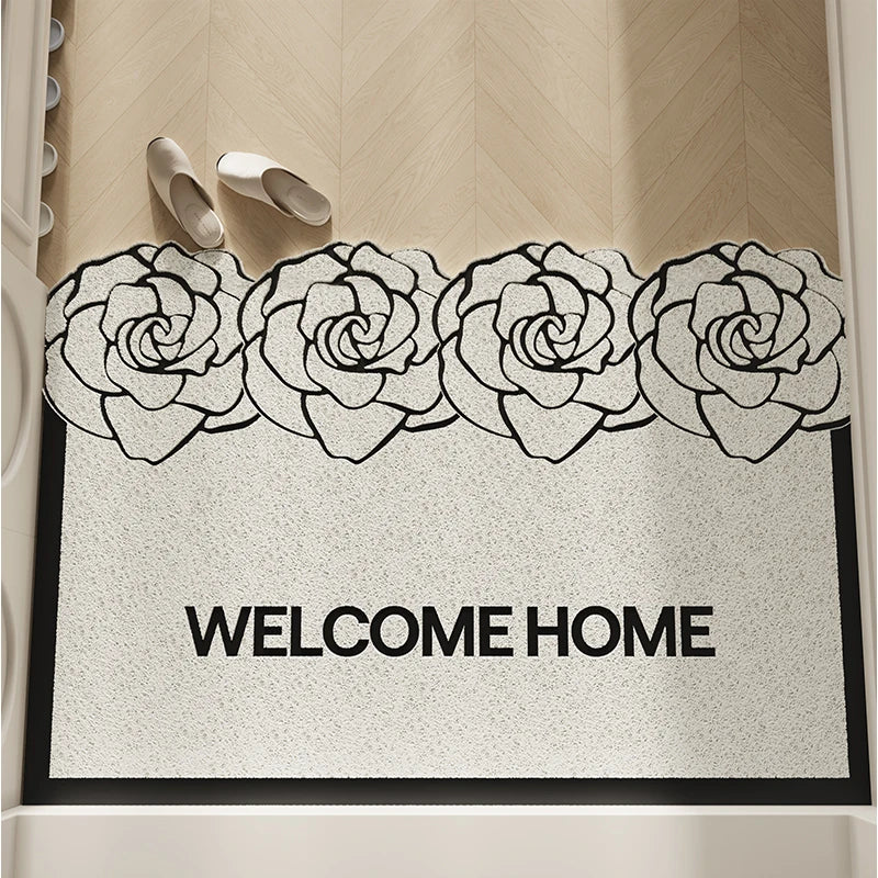 Tapis d'Entrée Antidérapant Forme Irrégulière